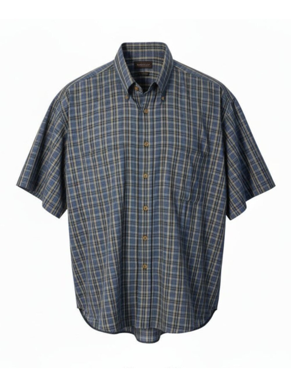 Mens short sleeve dress shirt by Van Heusen -- ITEM #2503